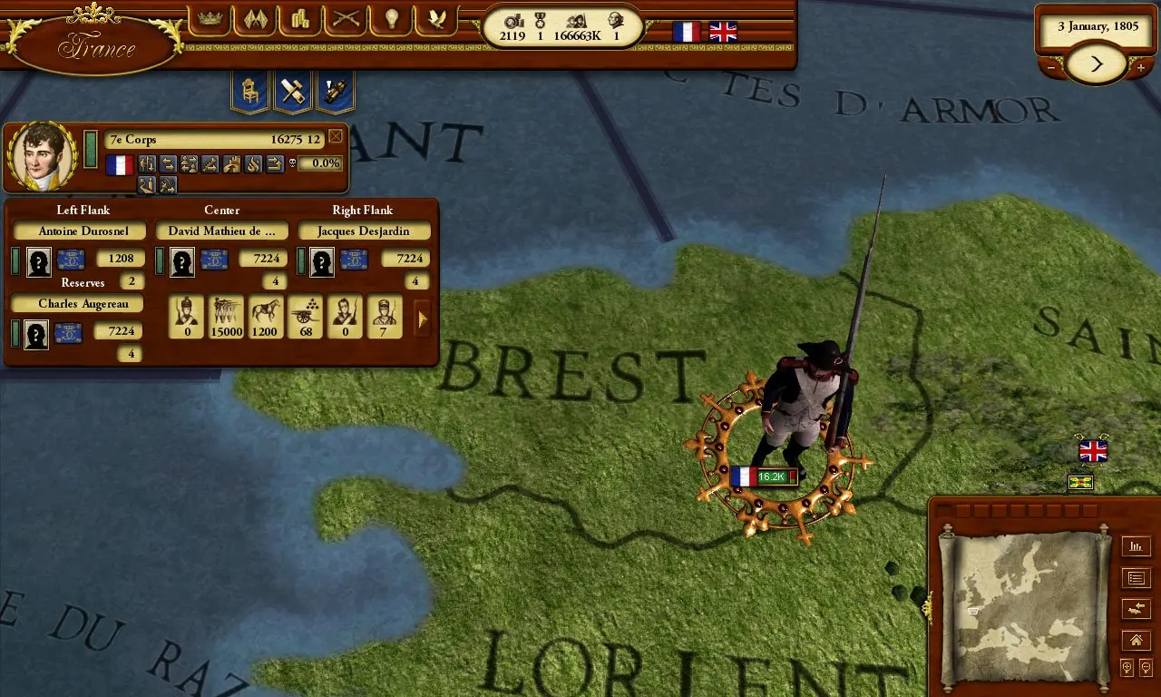 Скриншот 2 игры Napoleon's Campaigns 2