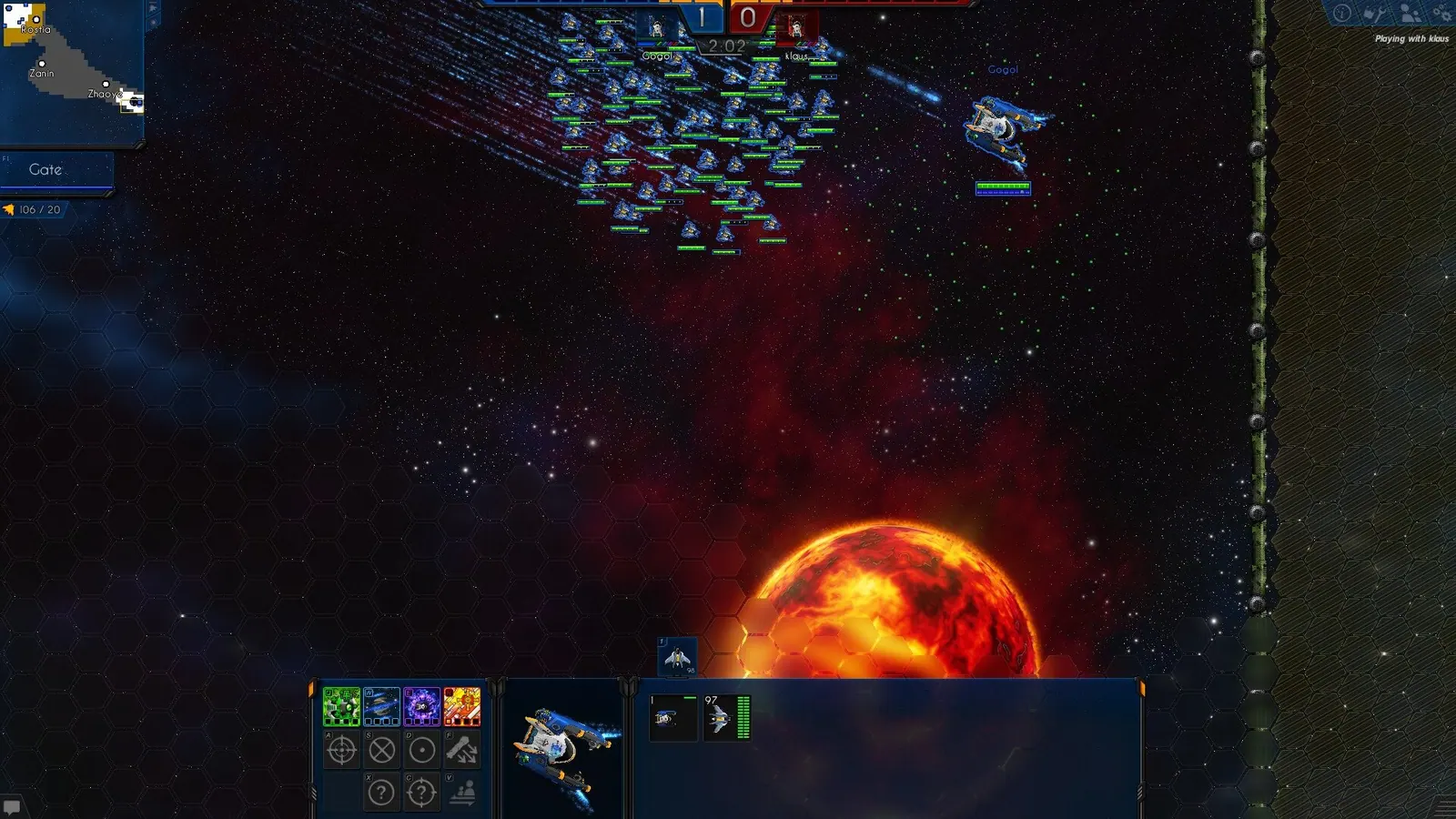 Скриншот 4 игры Asteroid Fight