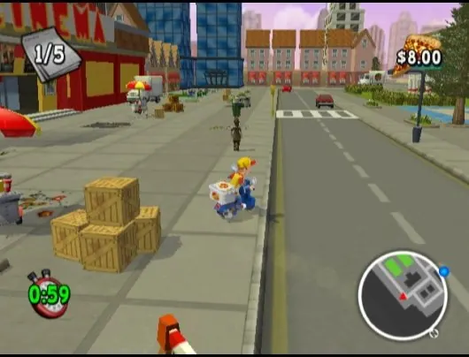 Скриншот 3 игры Pizza Delivery Boy