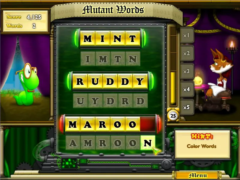 Скриншот 4 игры Bookworm Adventures