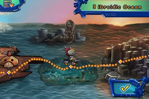 Скриншот 3 игры iDroidsMania