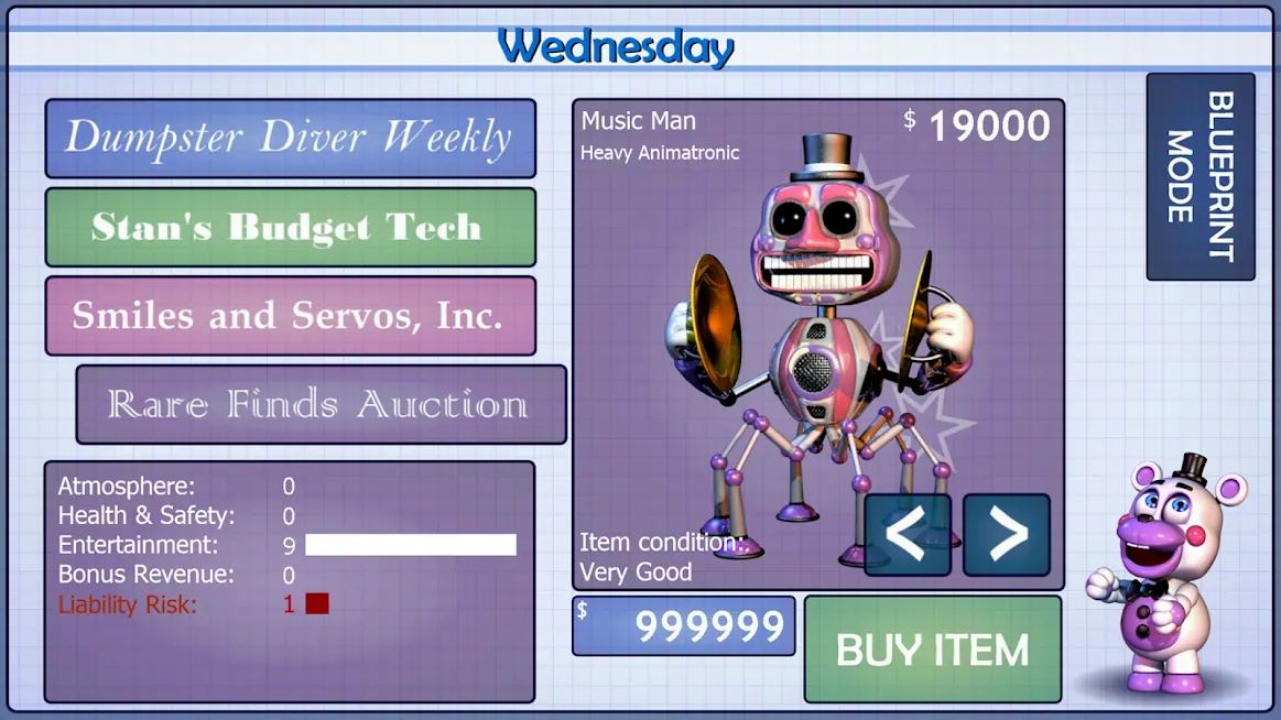 Скриншот 4 игры FNaF 6: Pizzeria Simulator