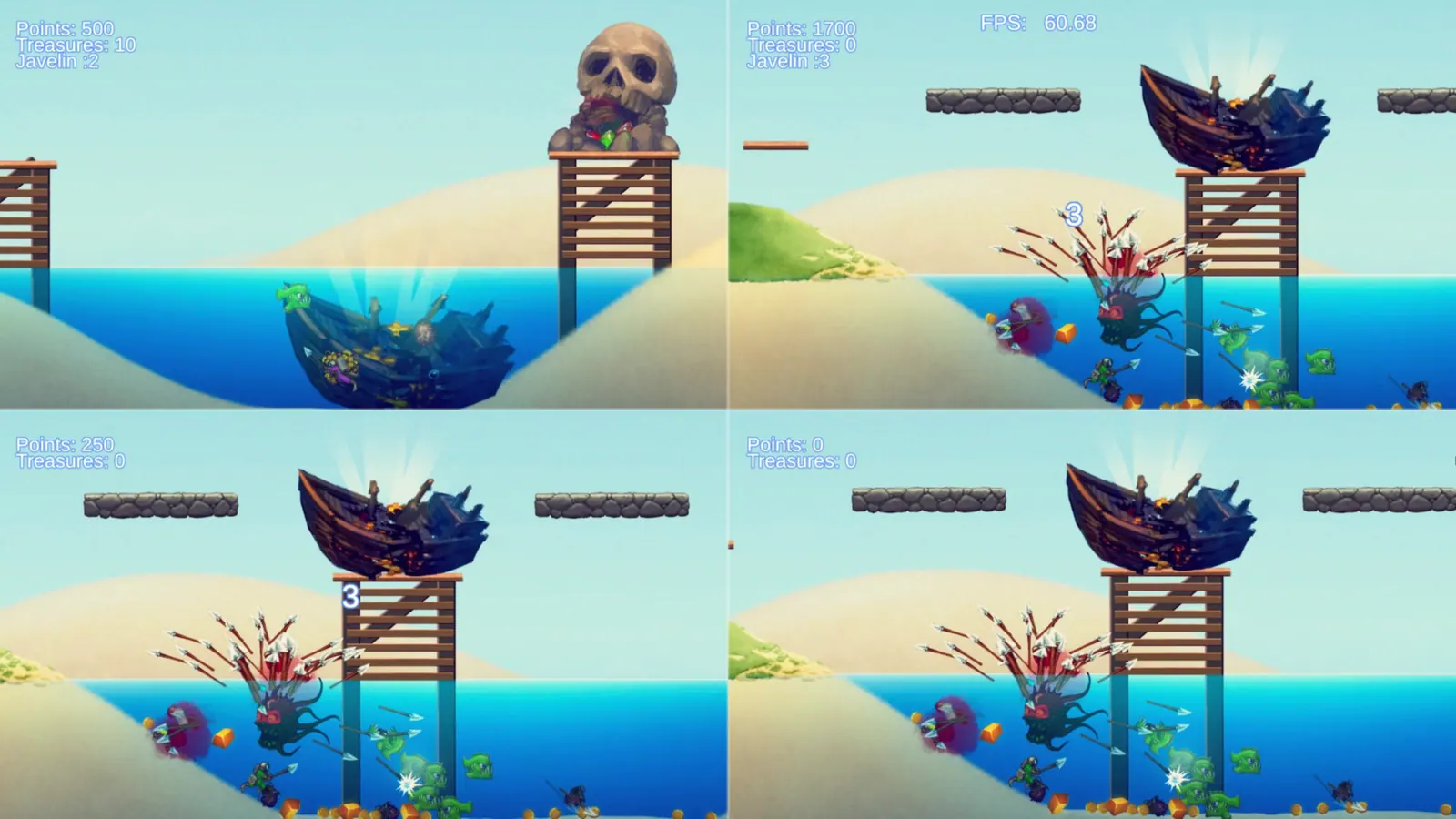 Скриншот 6 игры Aqua Lungers