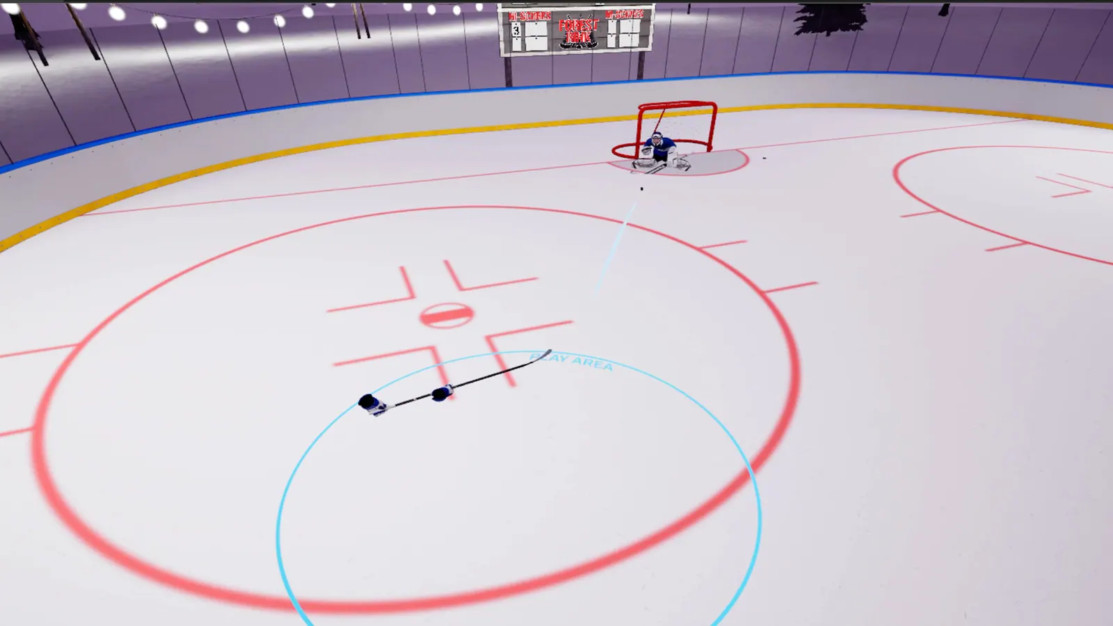 Скриншот 5 игры Hockey VR
