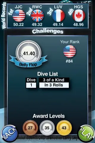 Скриншот 5 игры Dice Diving