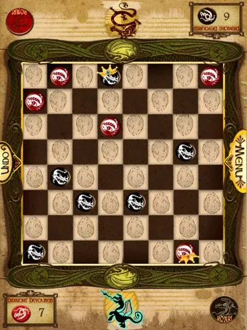 Скриншот 3 игры DragonCheckers