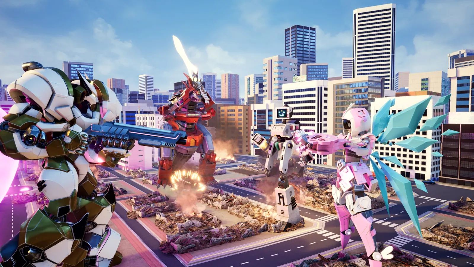 Скриншот 4 игры Override: Mech City Brawl