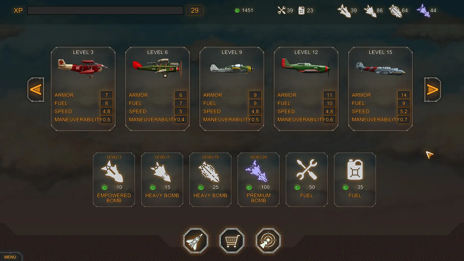 Скриншот 8 игры Aircraft Evolution