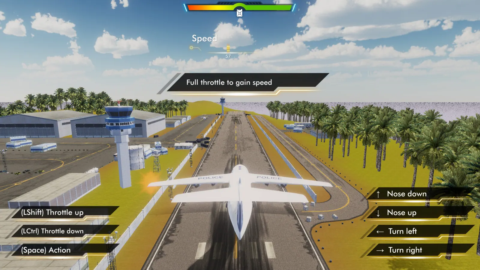 Скриншот 3 игры Police Air Transporter