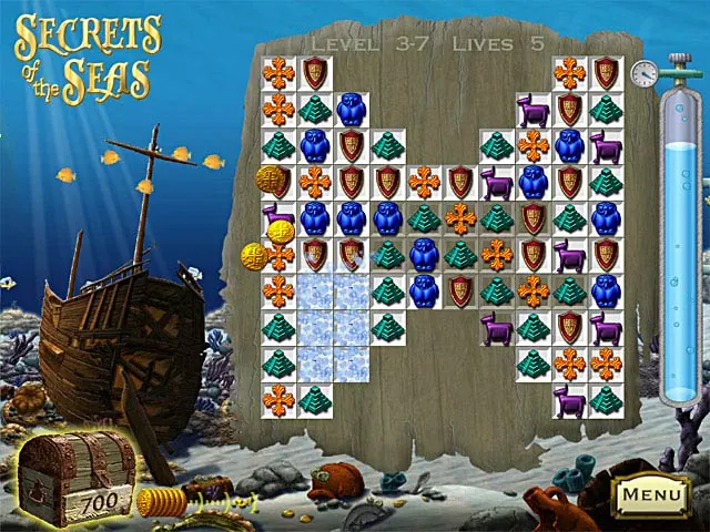 Скриншот 2 игры Secrets of the Seas