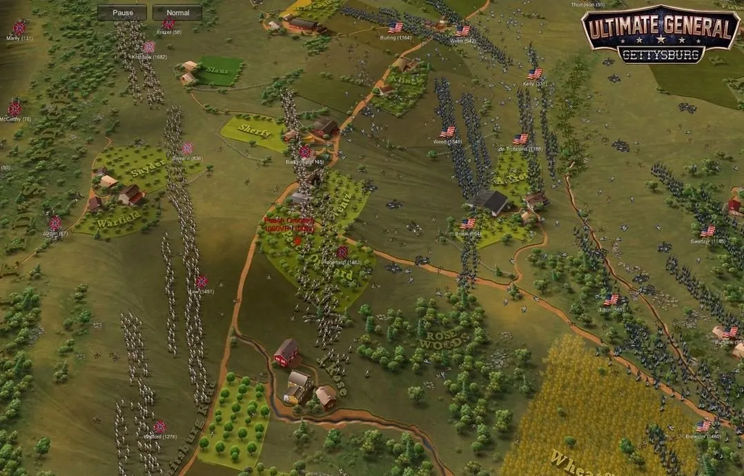 Скриншот 6 игры Ultimate General: Gettysburg