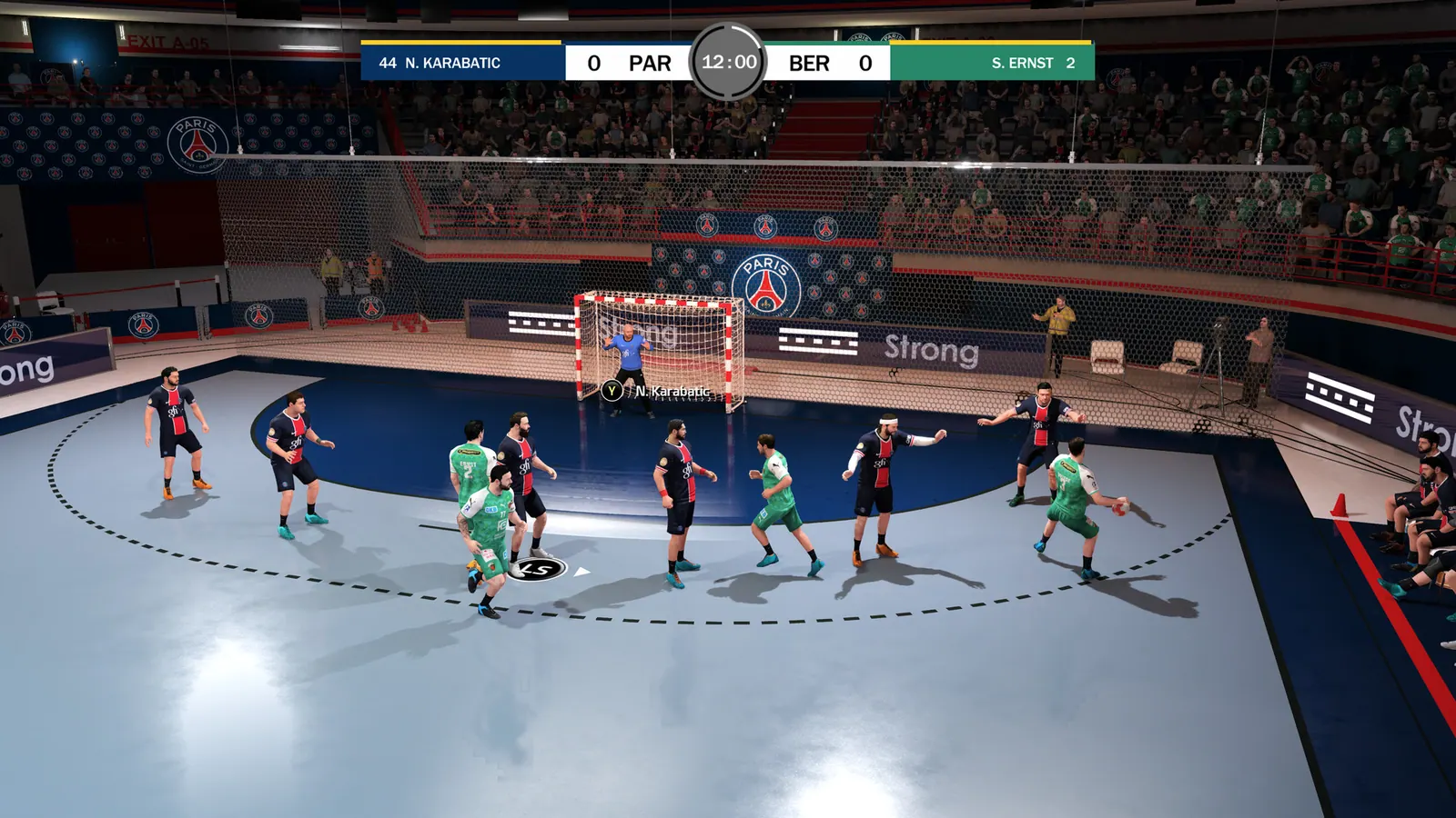 Скриншот 4 игры Handball 21