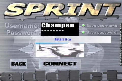 Скриншот 2 игры Sprint Addict Online