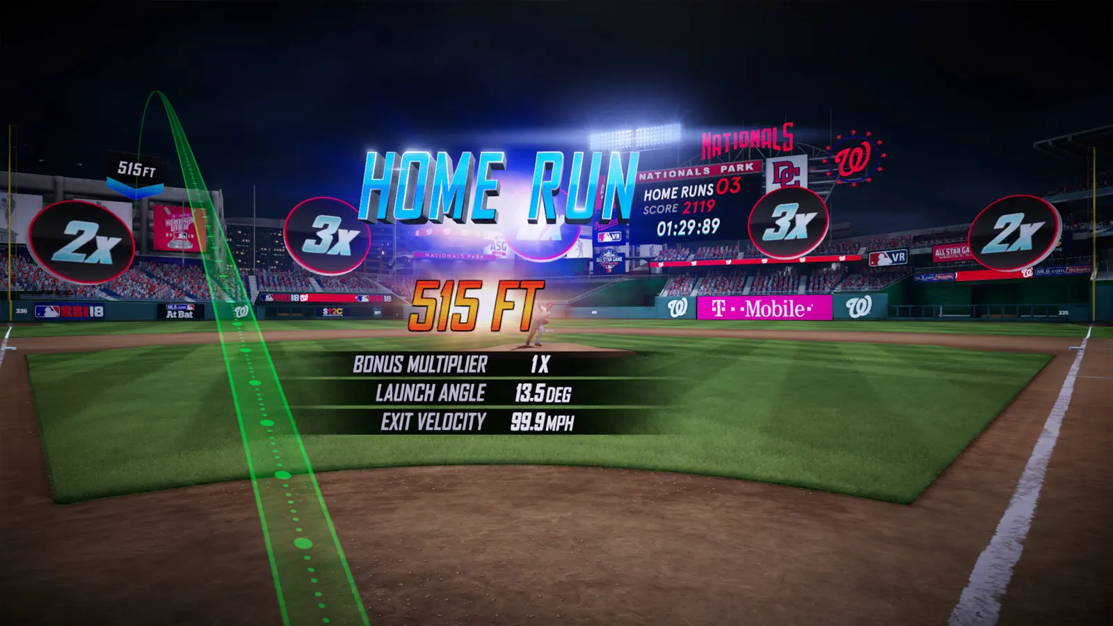 Скриншот 2 игры MLB Home Run Derby VR