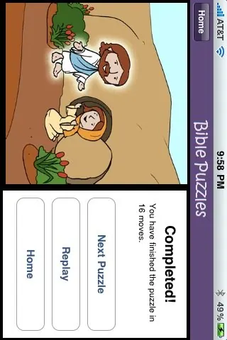 Скриншот 5 игры Bible Puzzles