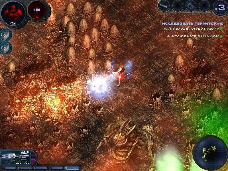 Скриншот 7 игры Alien Shooter 2