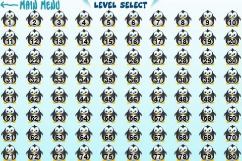 Скриншот 2 игры Puzzling Penguins