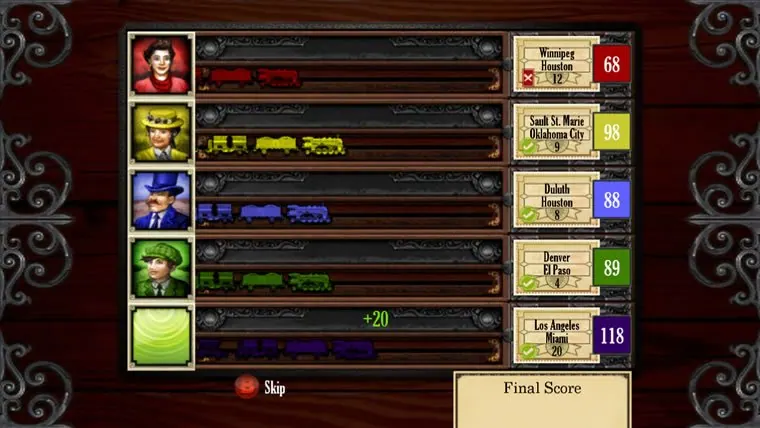 Скриншот 3 игры Ticket to Ride