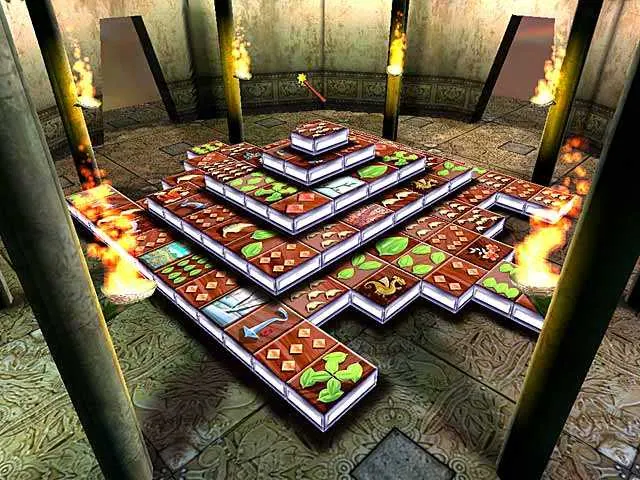 Скриншот 3 игры 3D Magic Mahjongg