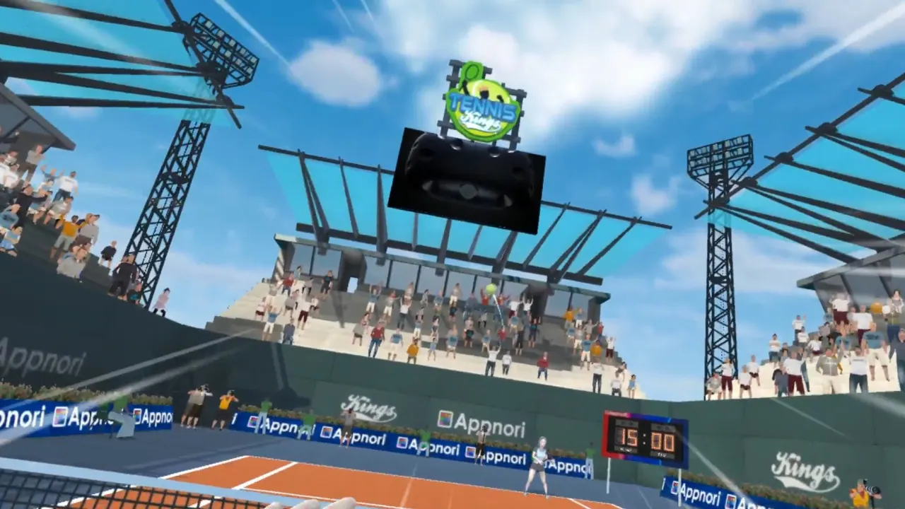 Скриншот 4 игры Tennis Kings VR
