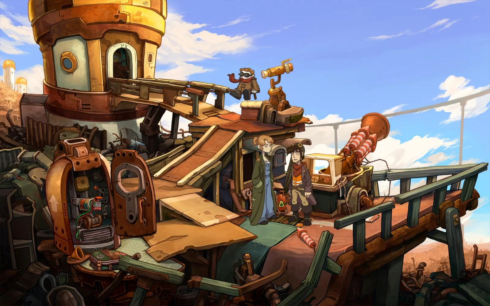 Скриншот 4 игры Deponia: The Complete Journey