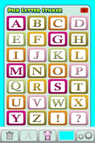 Скриншот 5 игры ABC Cute Animals Stickers