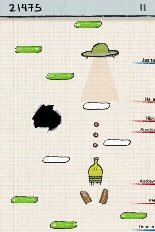 Скриншот 4 игры Doodle Jump - BE WARNED: Insanely Addictive!