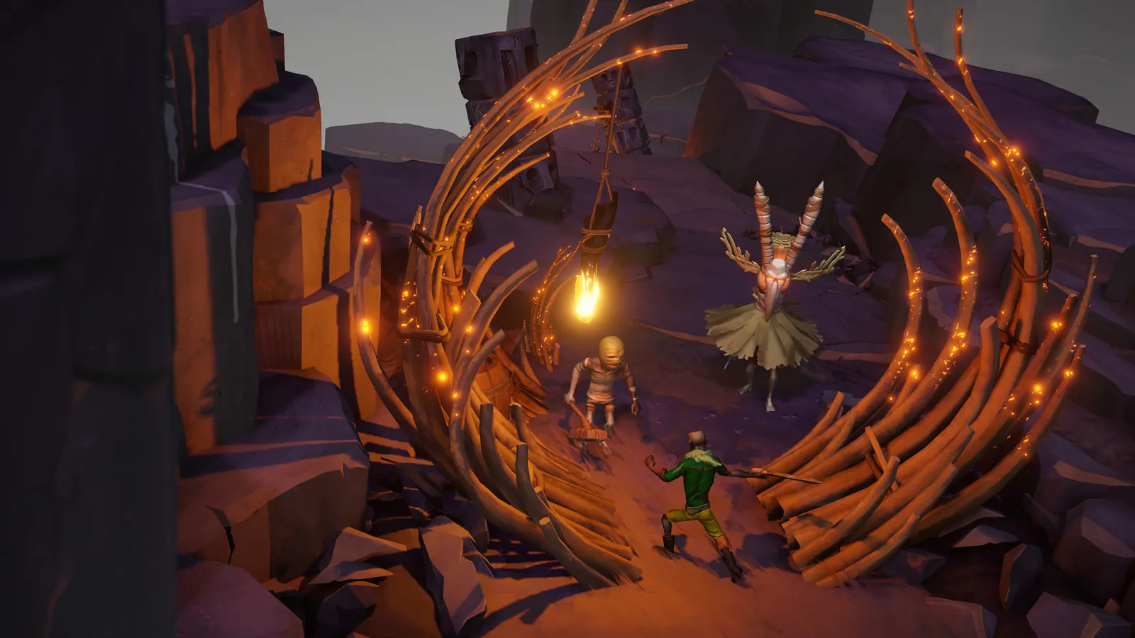 Скриншот 7 игры Gods Will Fall