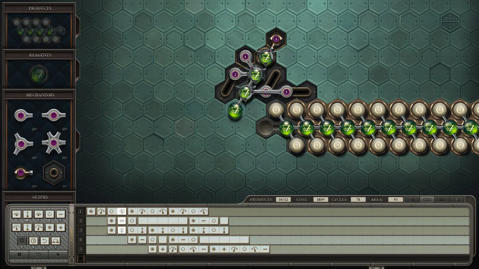 Скриншот 4 игры Opus Magnum