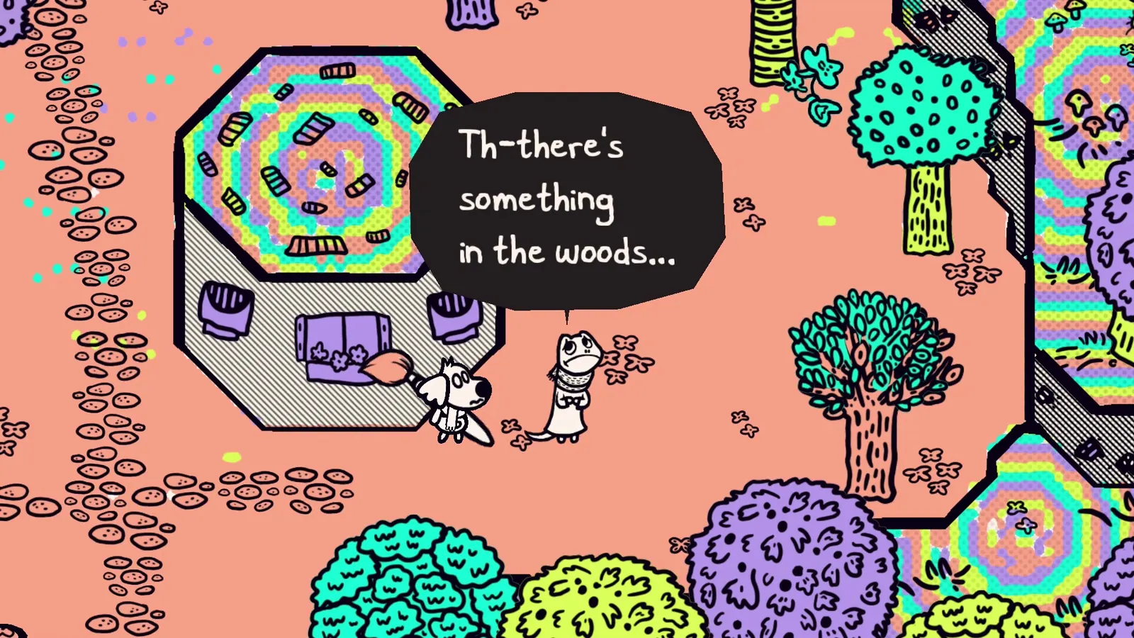Скриншот 6 игры Chicory: A Colorful Tale