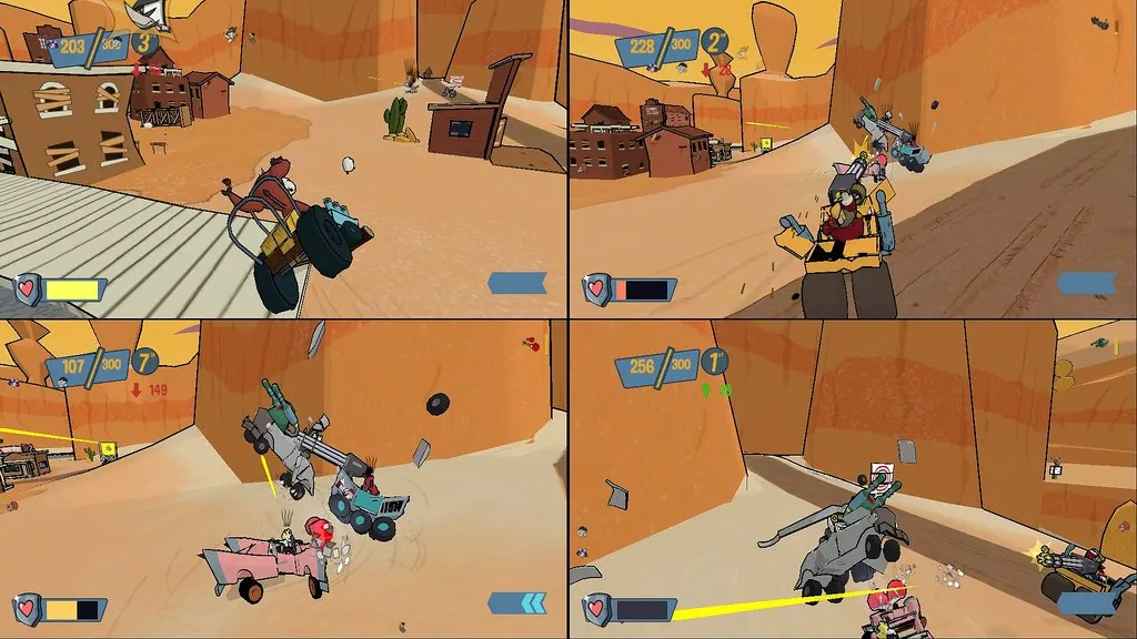 Скриншот 2 игры Cel Damage HD
