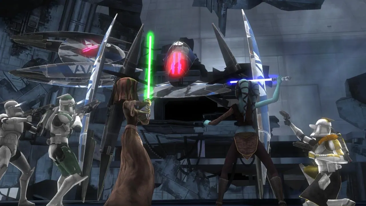 Скриншот 3 игры Star Wars: The Clone Wars - Republic Heroes