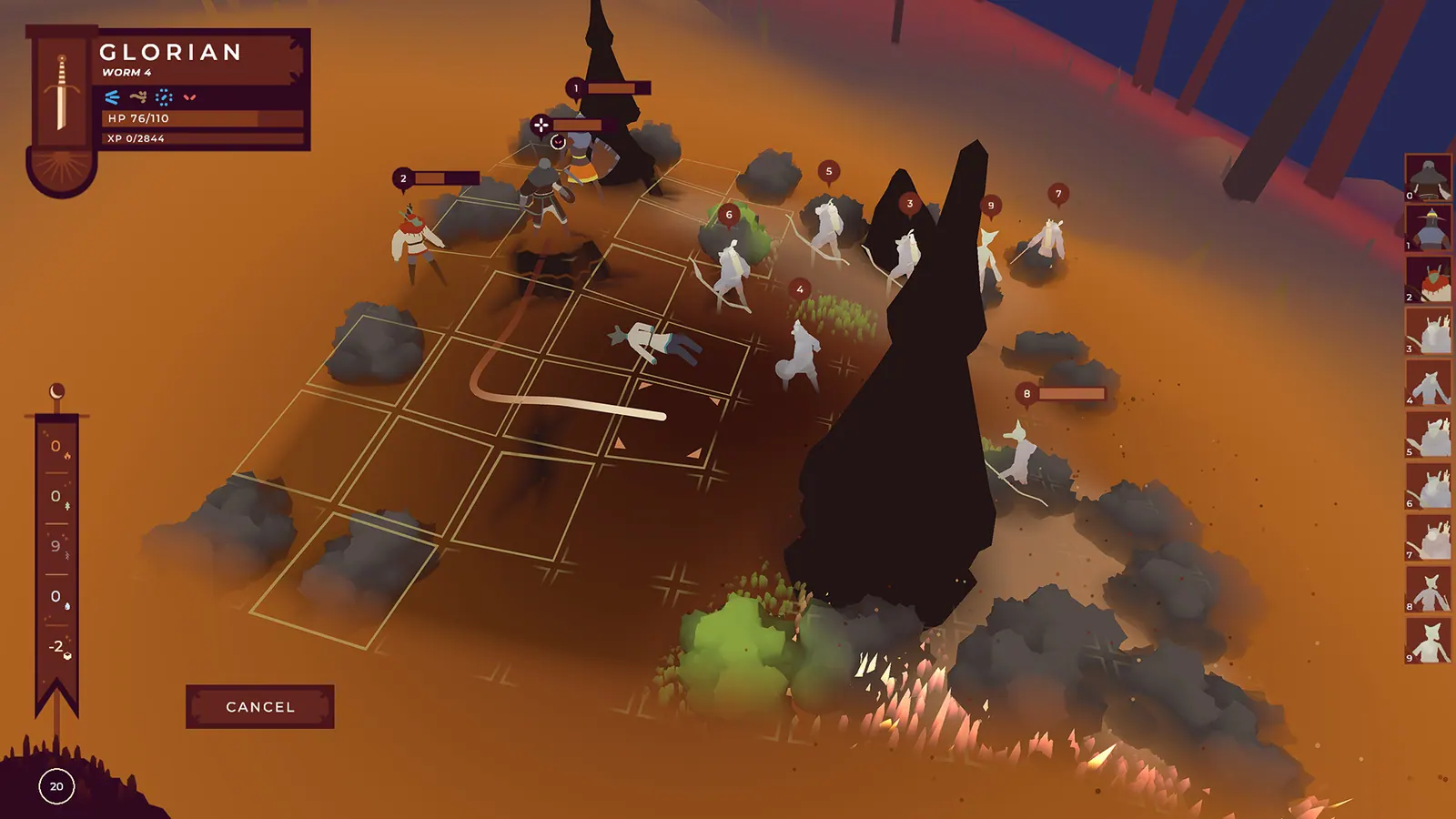 Скриншот 4 игры Tenderfoot Tactics