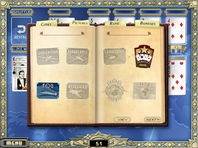Скриншот 4 игры World Class Solitaire