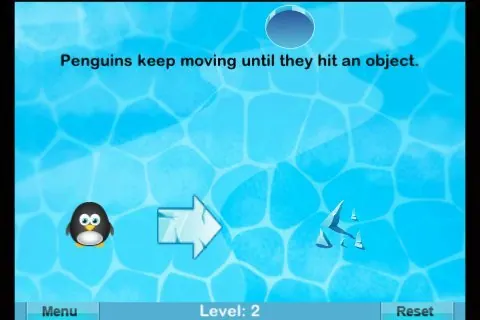 Скриншот 5 игры Puzzling Penguins