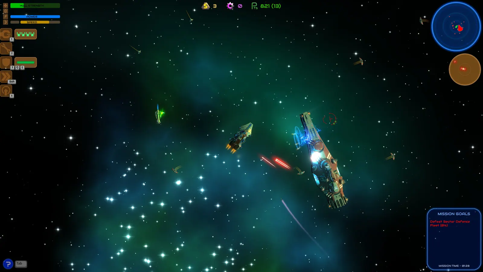 Скриншот 5 игры Space Battlecruiser