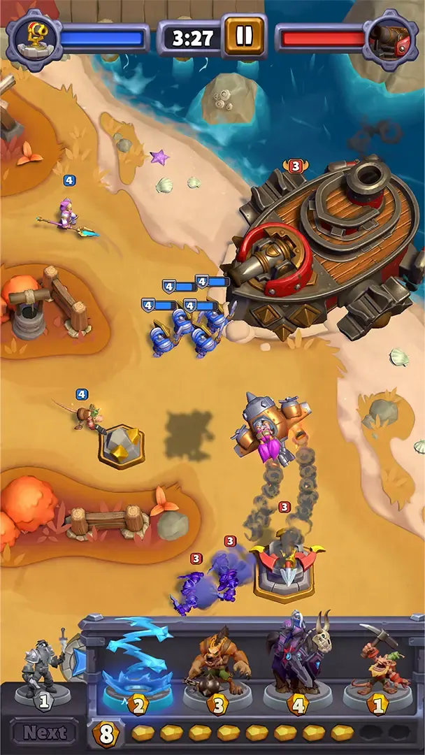 Скриншот 4 игры Warcraft Rumble
