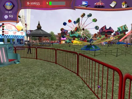 Скриншот 2 игры Ride! Carnival Tycoon