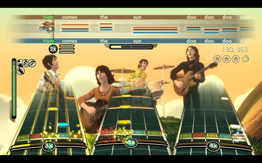 Скриншот 2 игры The Beatles: RockBand