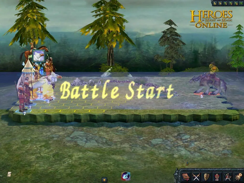 Скриншот 2 игры Heroes of Might and Magic Online