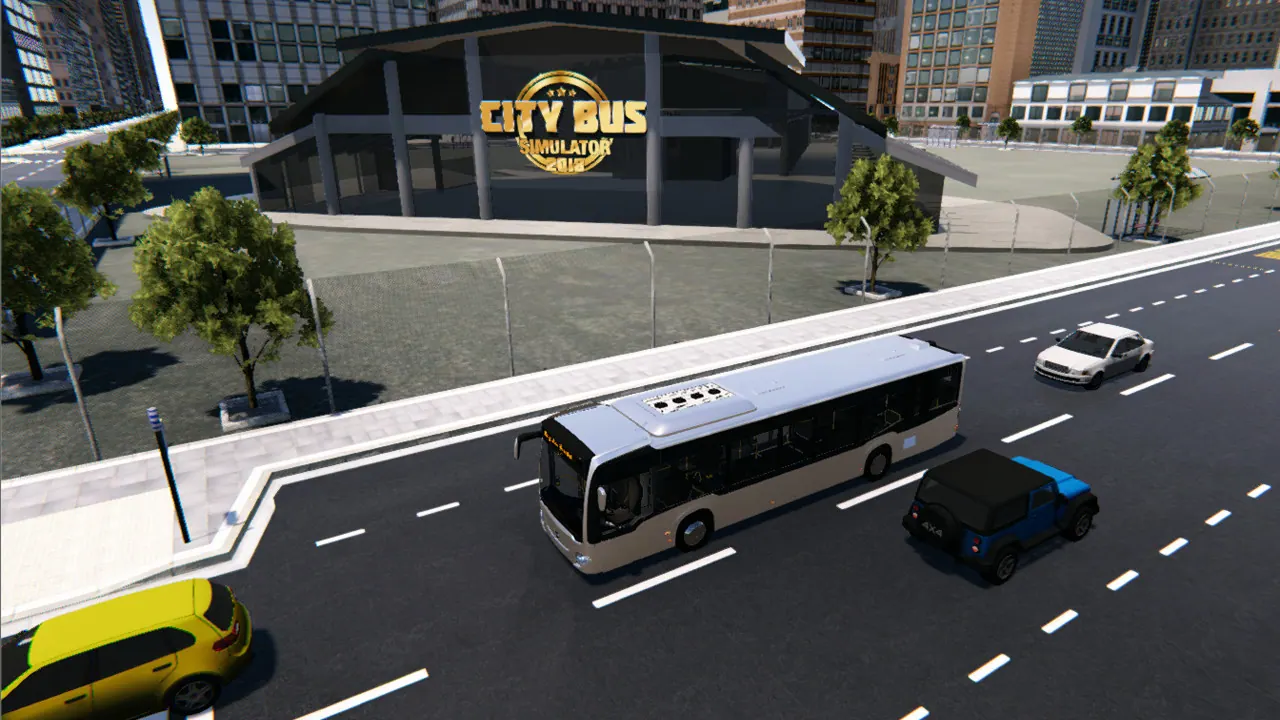 Скриншот 8 игры City Bus Simulator 2018