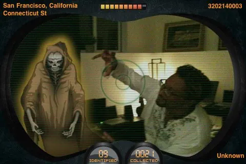 Скриншот 2 игры ARGH - Augmented Reality Ghost Hunter