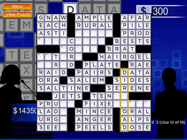 Скриншот 2 игры Merv Griffin's Crosswords