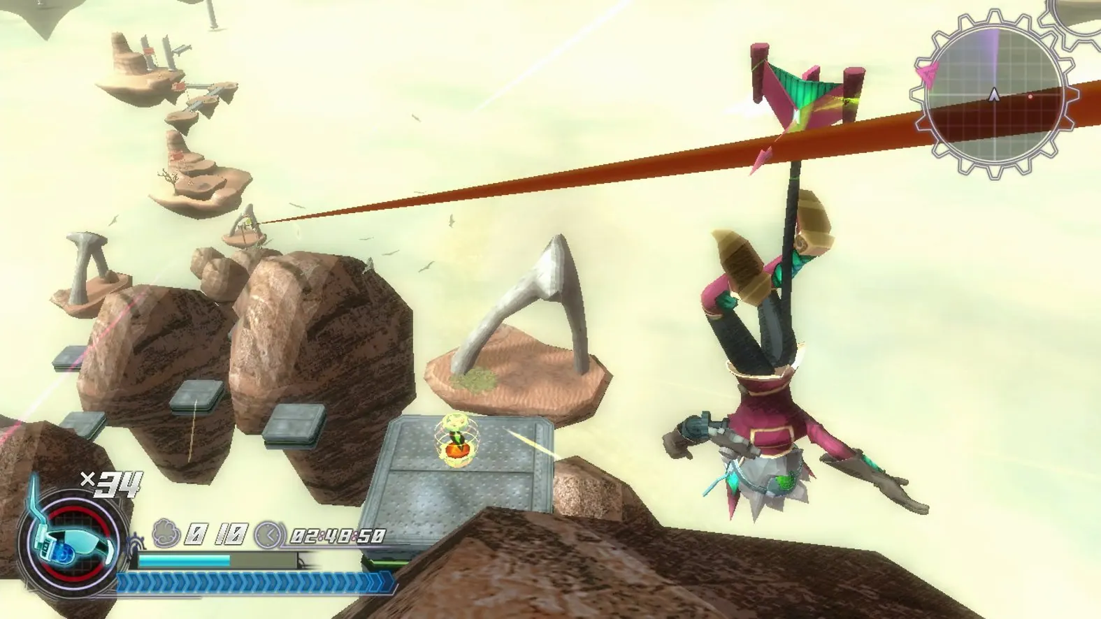 Скриншот 2 игры Rodea: The Sky Soldier