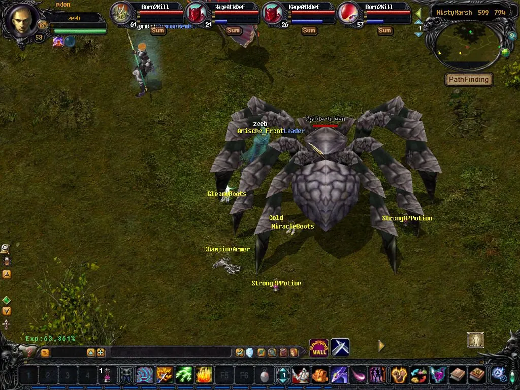 Скриншот 2 игры Eudemons Online: Dawn of Romance