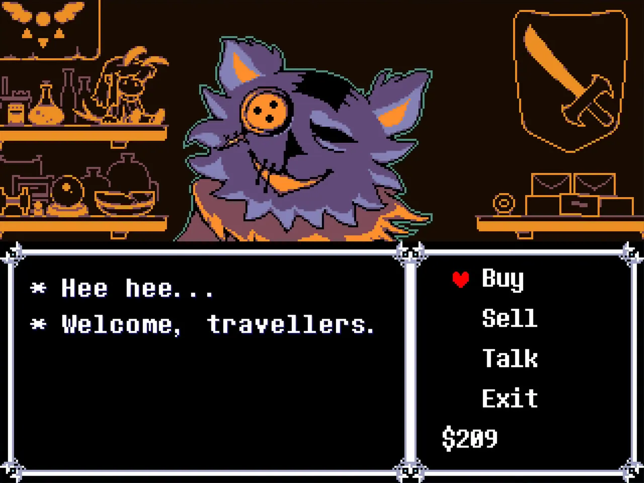 Скриншот 4 игры DELTARUNE