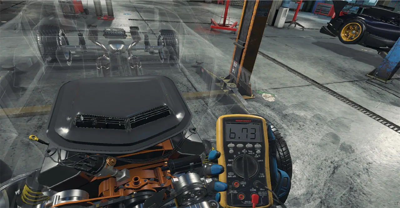 Скриншот 5 игры Car Mechanic Simulator VR