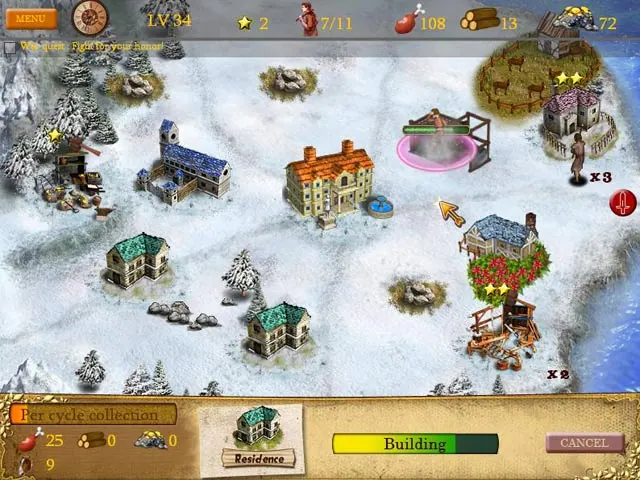 Скриншот 2 игры The Legend of Sanna
