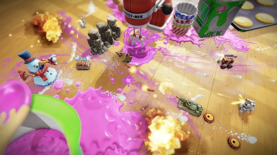 Скриншот 2 игры Micro Machines World Series