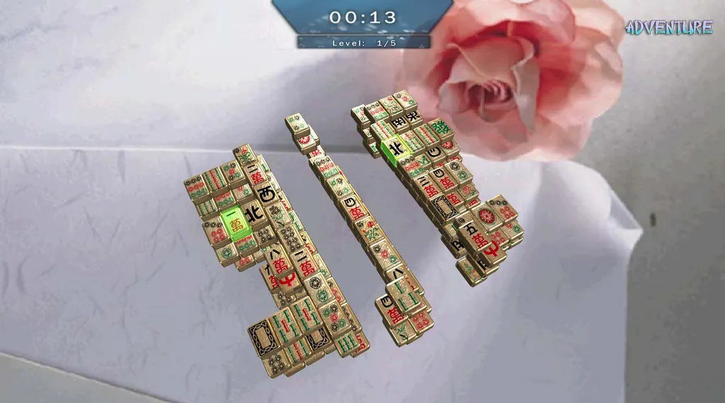 Скриншот 3 игры Mahjongg Staxx